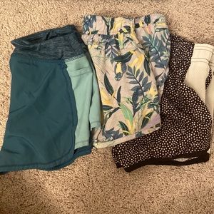 Girls athletic shorts